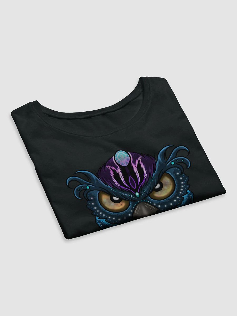 Cosmic Owl Crop Top product image (7)