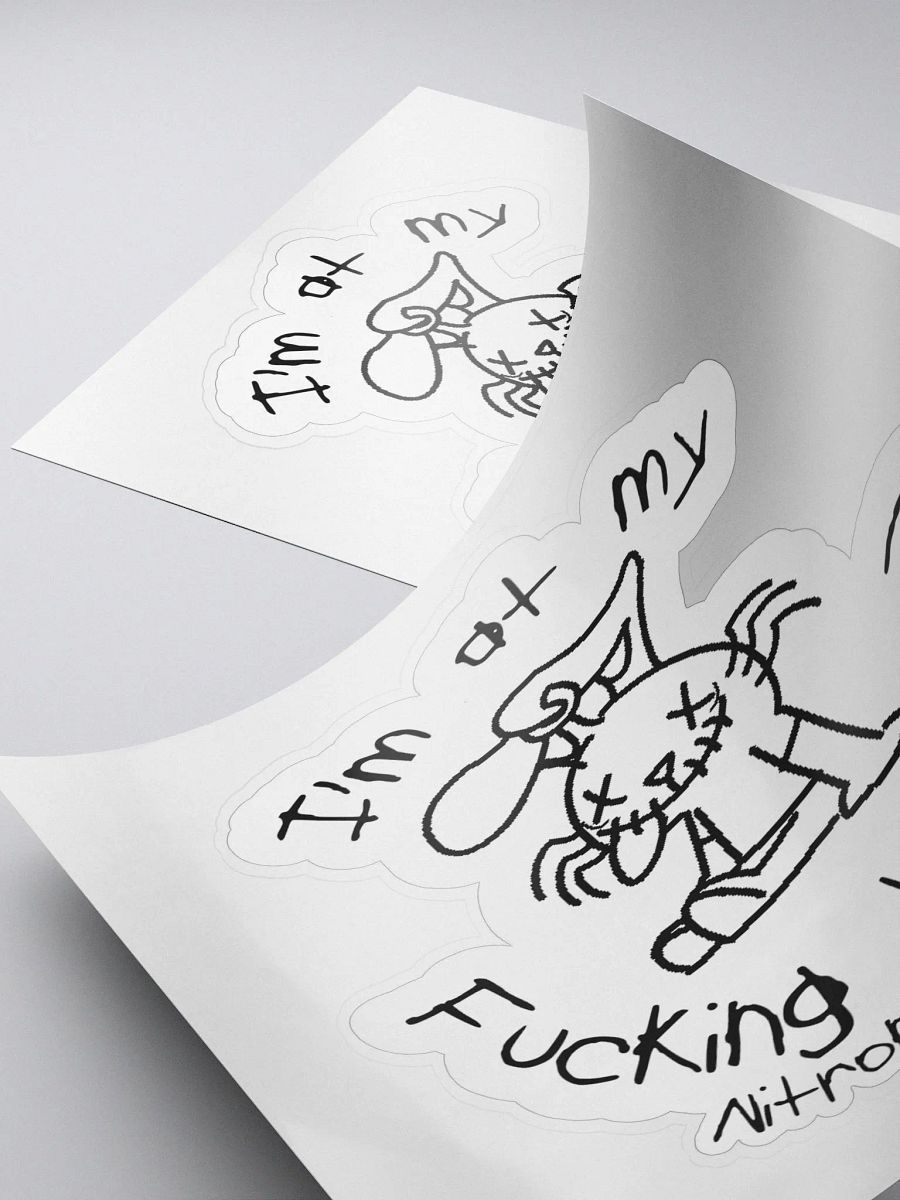 Wave 6 - At my Limit Kiss Cut Sticker product image (5)