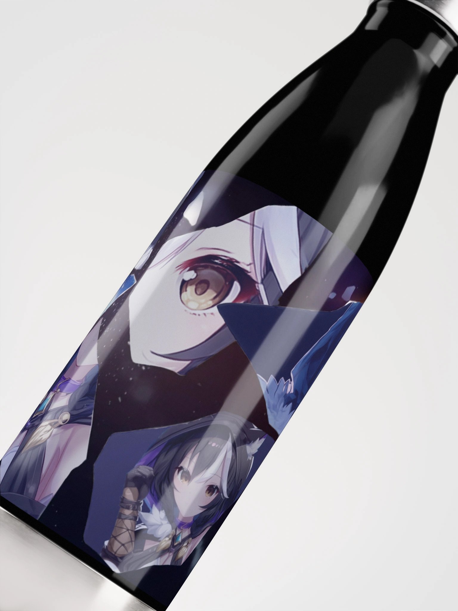 Hugkai: Ube Rail Eidolons Stainless Steel Water Bottle product image (9)