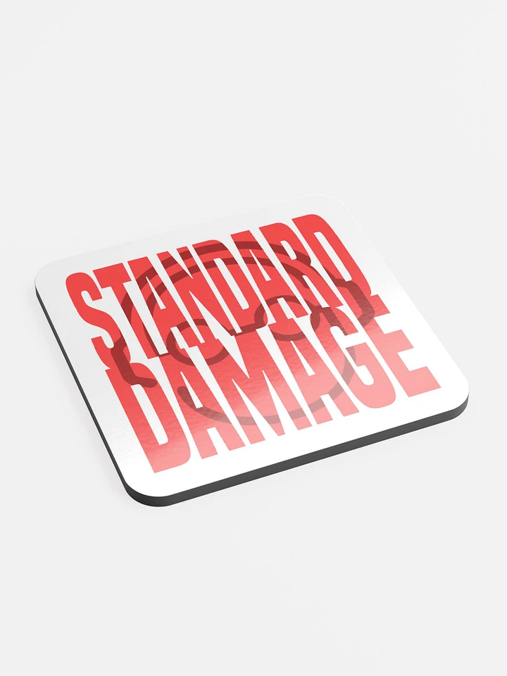 StandardDamage Red Coaster: Supporting Trevor Project product image (1)