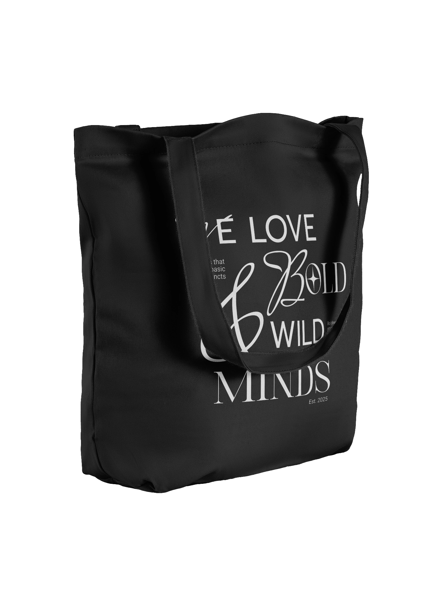 We Love Bold & Wild Minds Tote Bag product image (4)