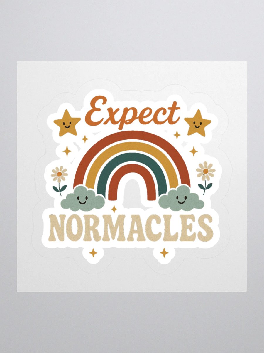 Expect Normacles Sticker product image (3)