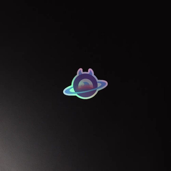 Bizzee 'Blush' Holographic Sticker product image (2)