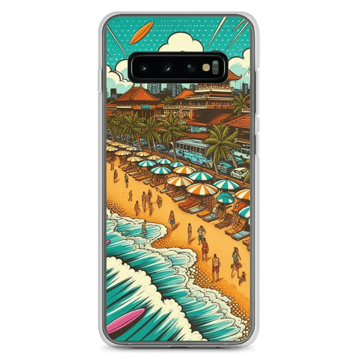 Beach Vibes Samsung® Clear Case | AI Design product image (8)