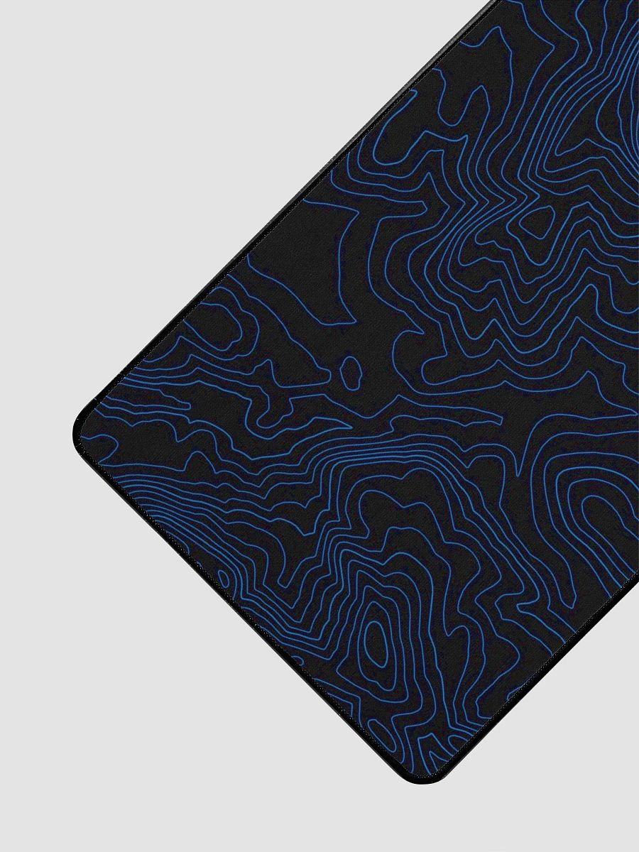 Black and Blue Topographic Mouse Pad product image (3)