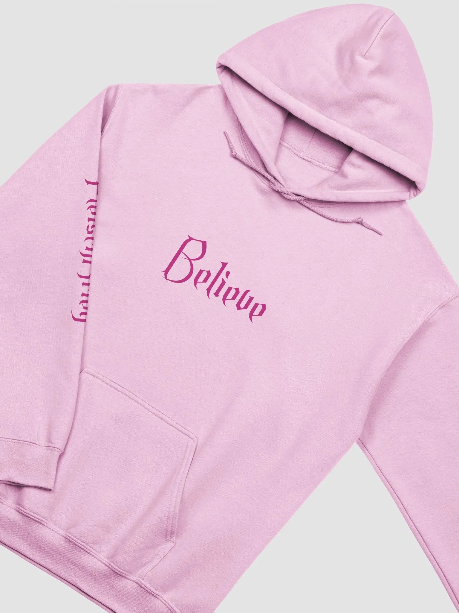 Gnomes "Believe" Pink Power Hoodie product image (3)