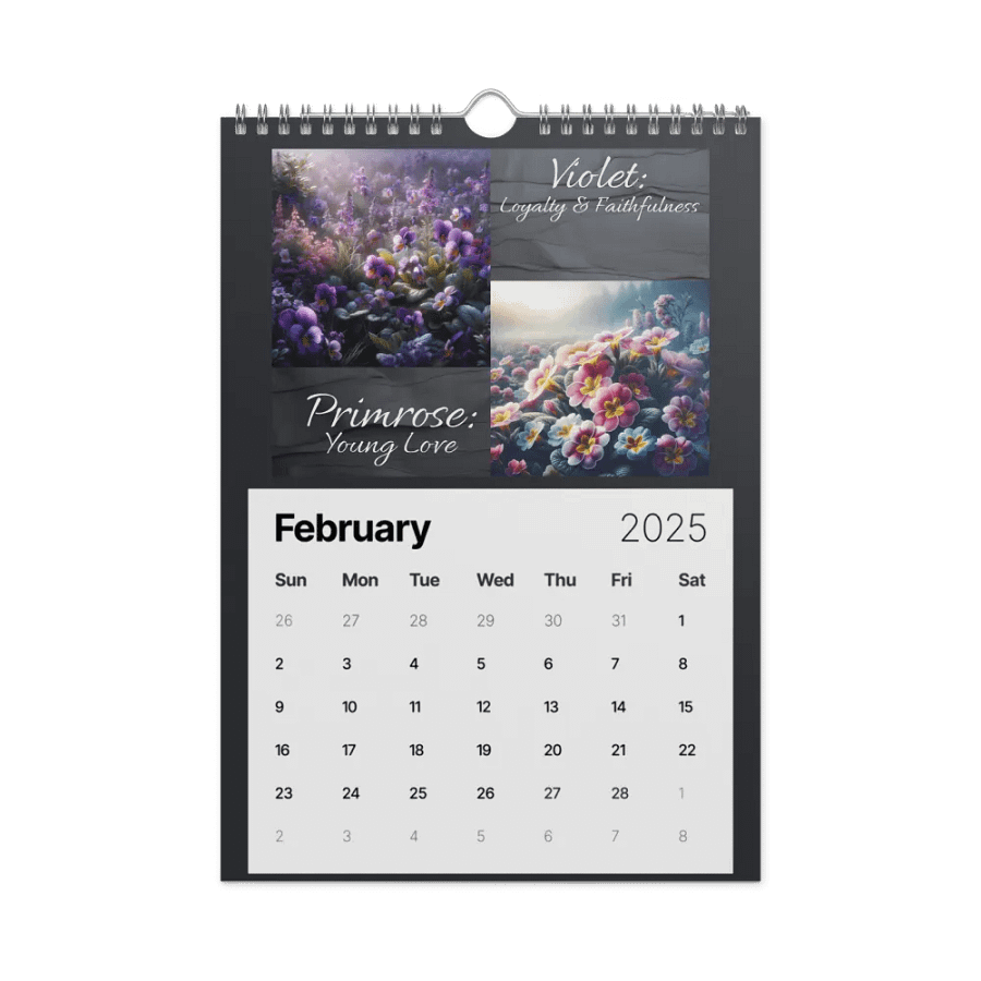 2025 Flowers of the Month Calendar product image (29)