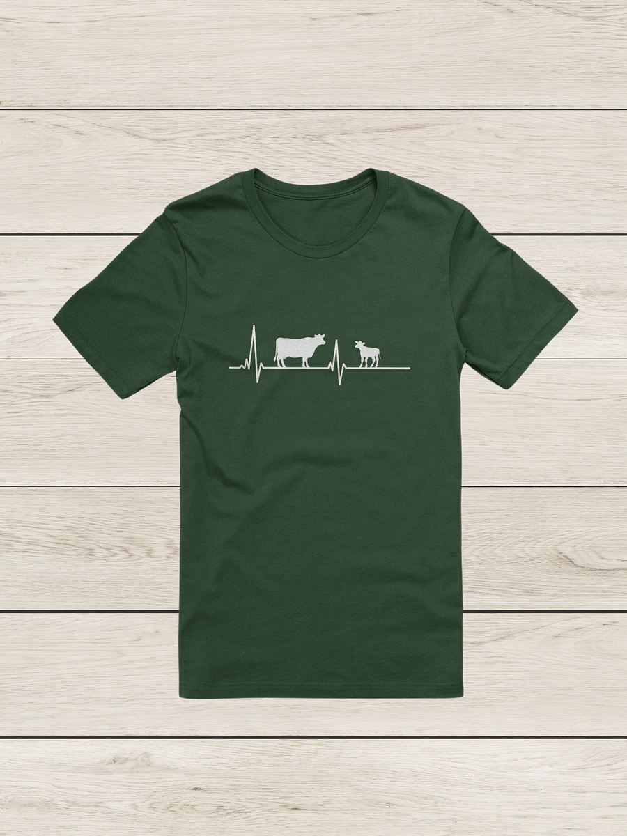 "Heartbeat-Cow" t-shirt product image (9)