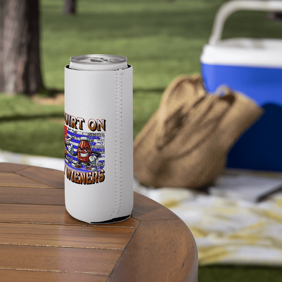 I Squirt On Juicy Wieners Saucy Coozie Can Cooler product image (5)