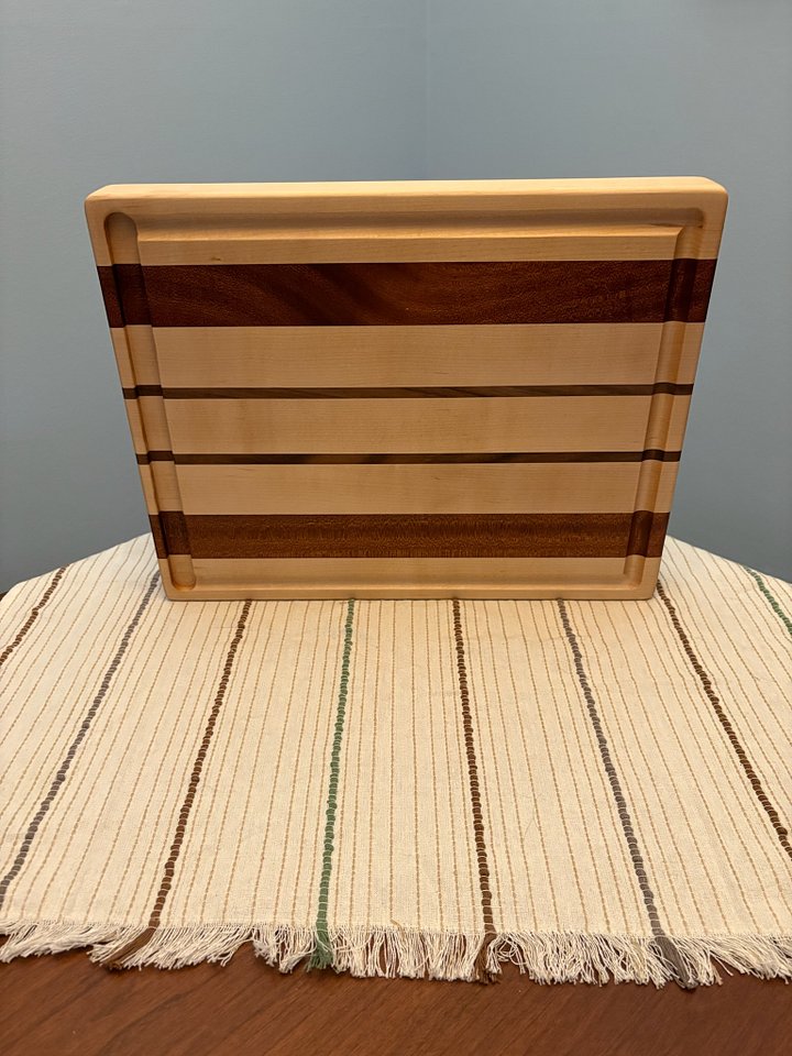 Cutting Board - Maple, Sapele, Walnut product image (1)