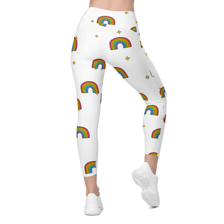 Stellar Rainbow Crossover Leggings product image (2)