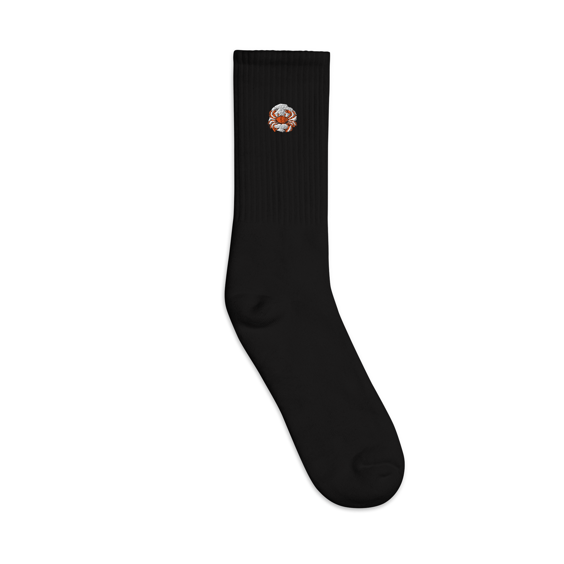 Crabby Comfort Embroidered Socks product image (2)