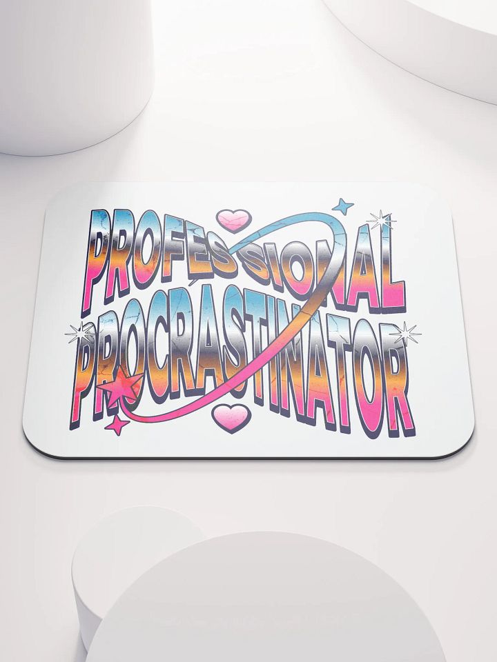 Professional Procrastination Station Mouse Pad product image (2)