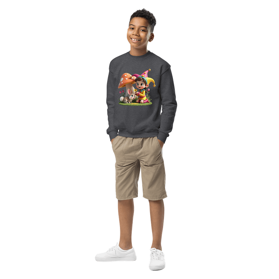 JessyJesty “Hopsie Bunny” Youth Sweatshirt – Cozy, Cute & Full of Joy product image (1)