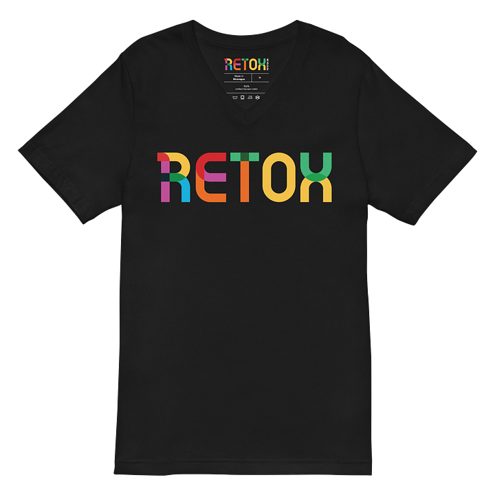 RETOX V-Neck T-Shirt product image (2)