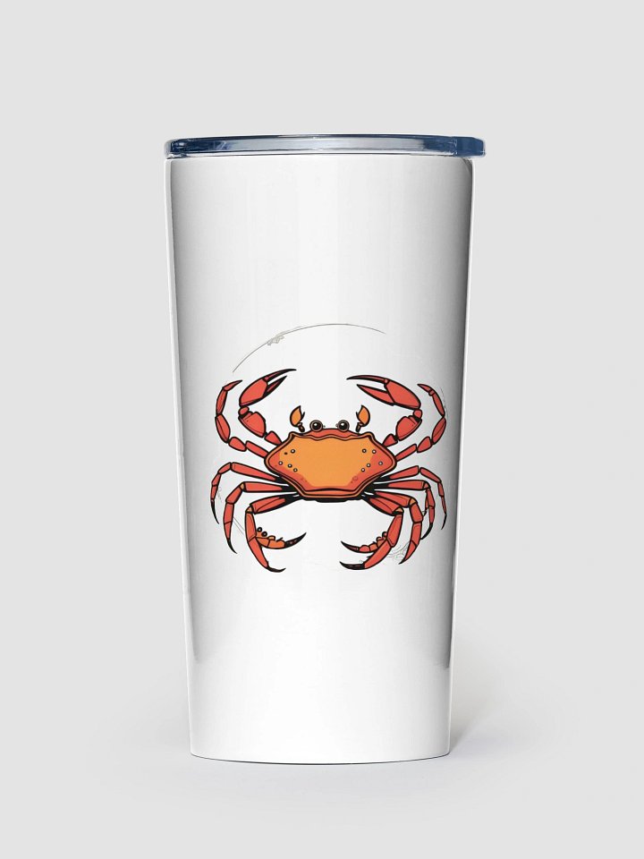 Playful Crab 20oz Stainless Steel Tumbler product image (1)