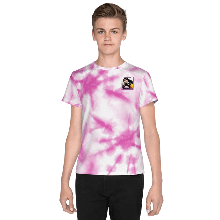 Groovy Vibes All-Over Youth T-Shirt product image (1)