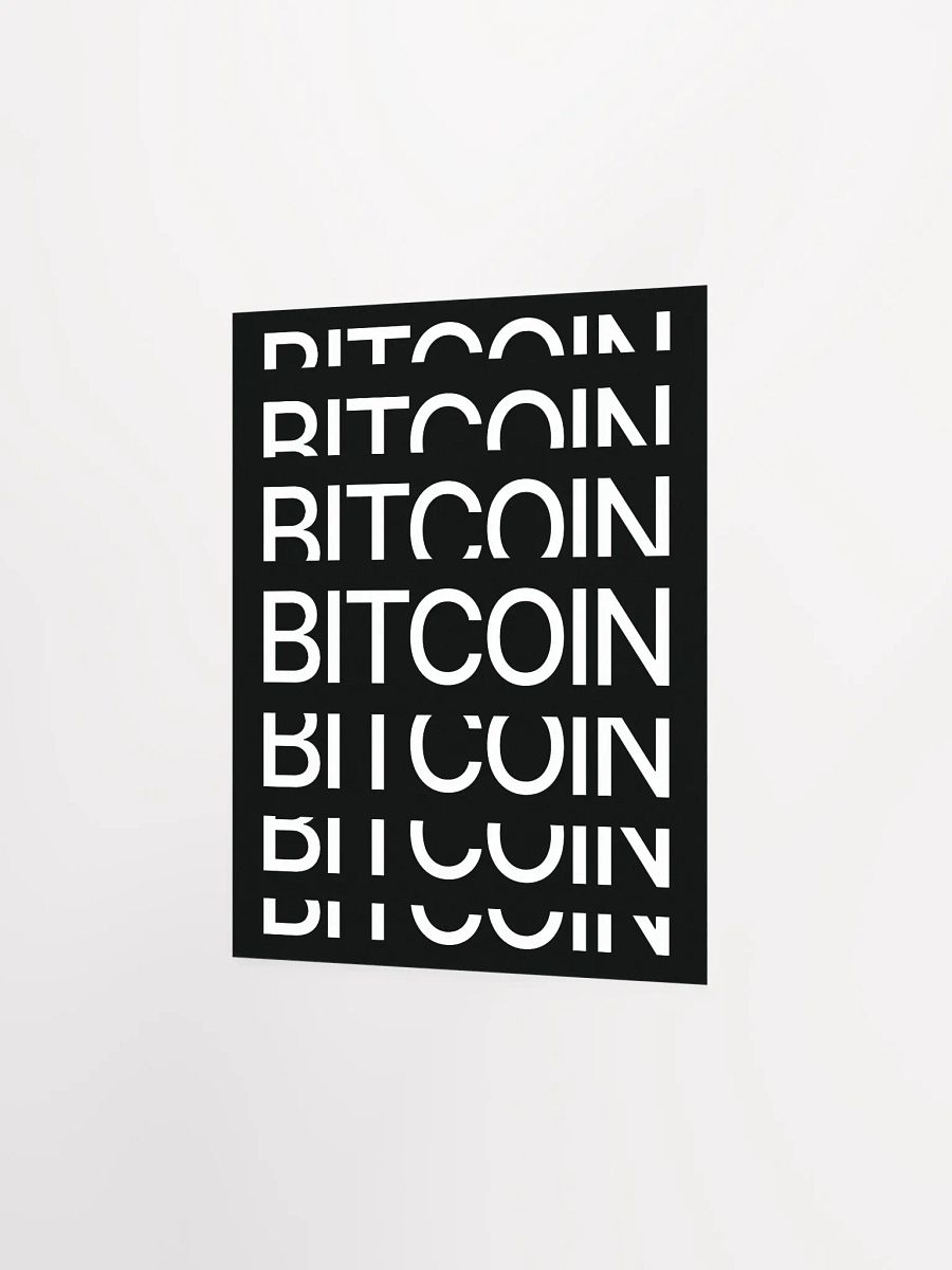 Bitcoin Expansion Poster (black) product image (2)