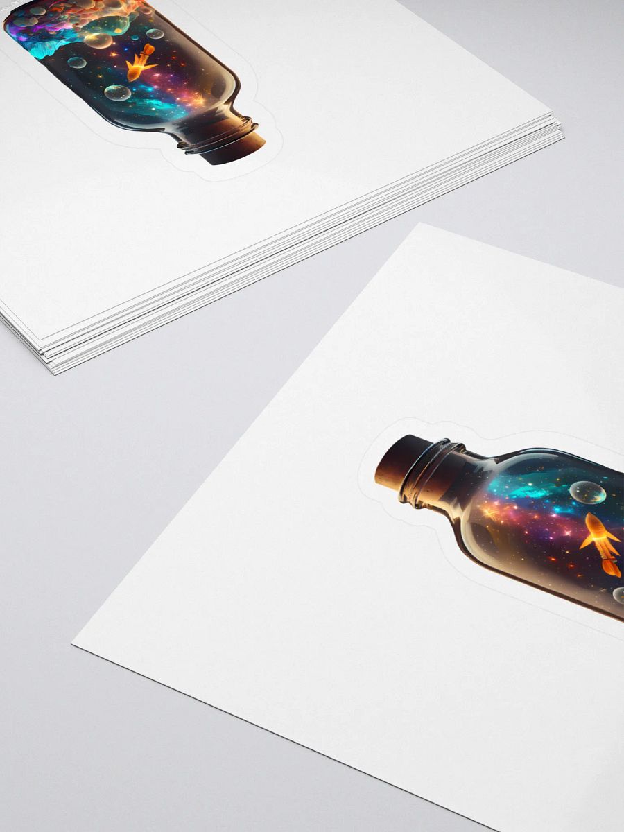 Imaginative Space Adventure Bottle Sticker product image (4)