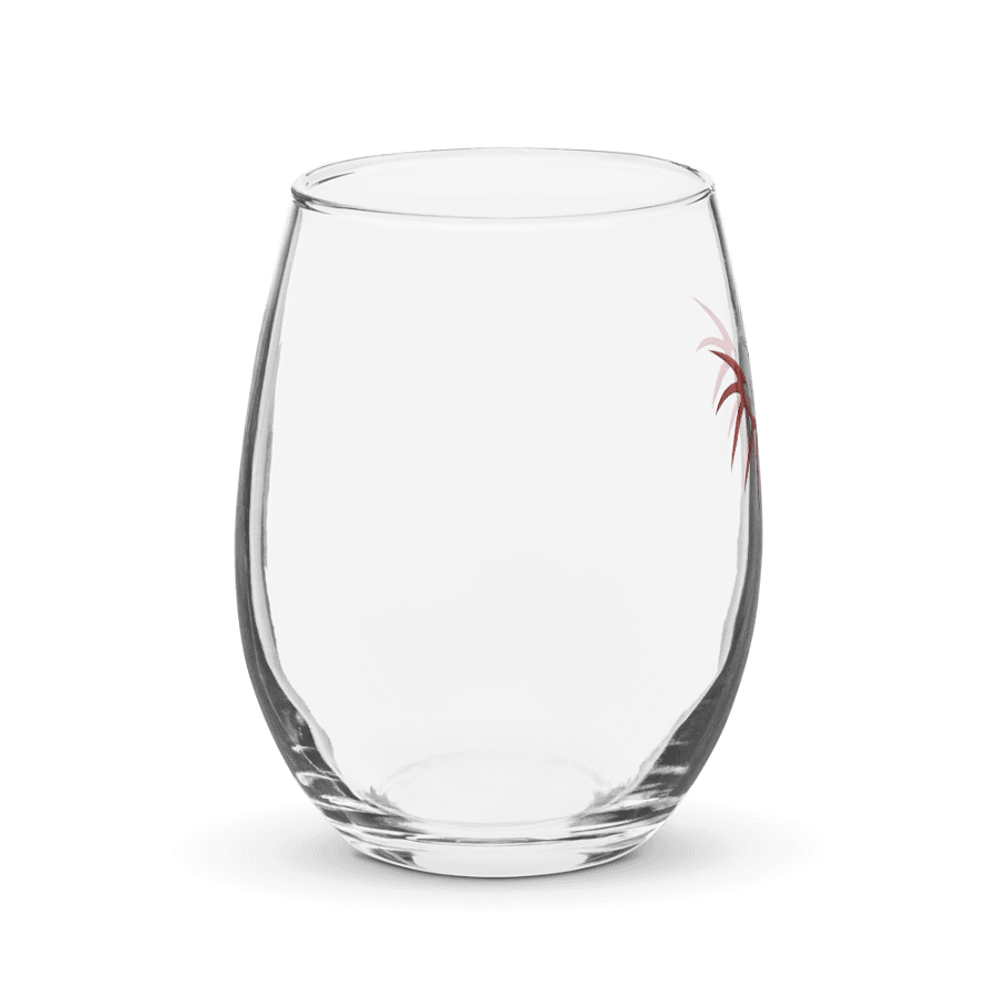 RafaZafar Logo Stemless Wineglass (red) product image (4)