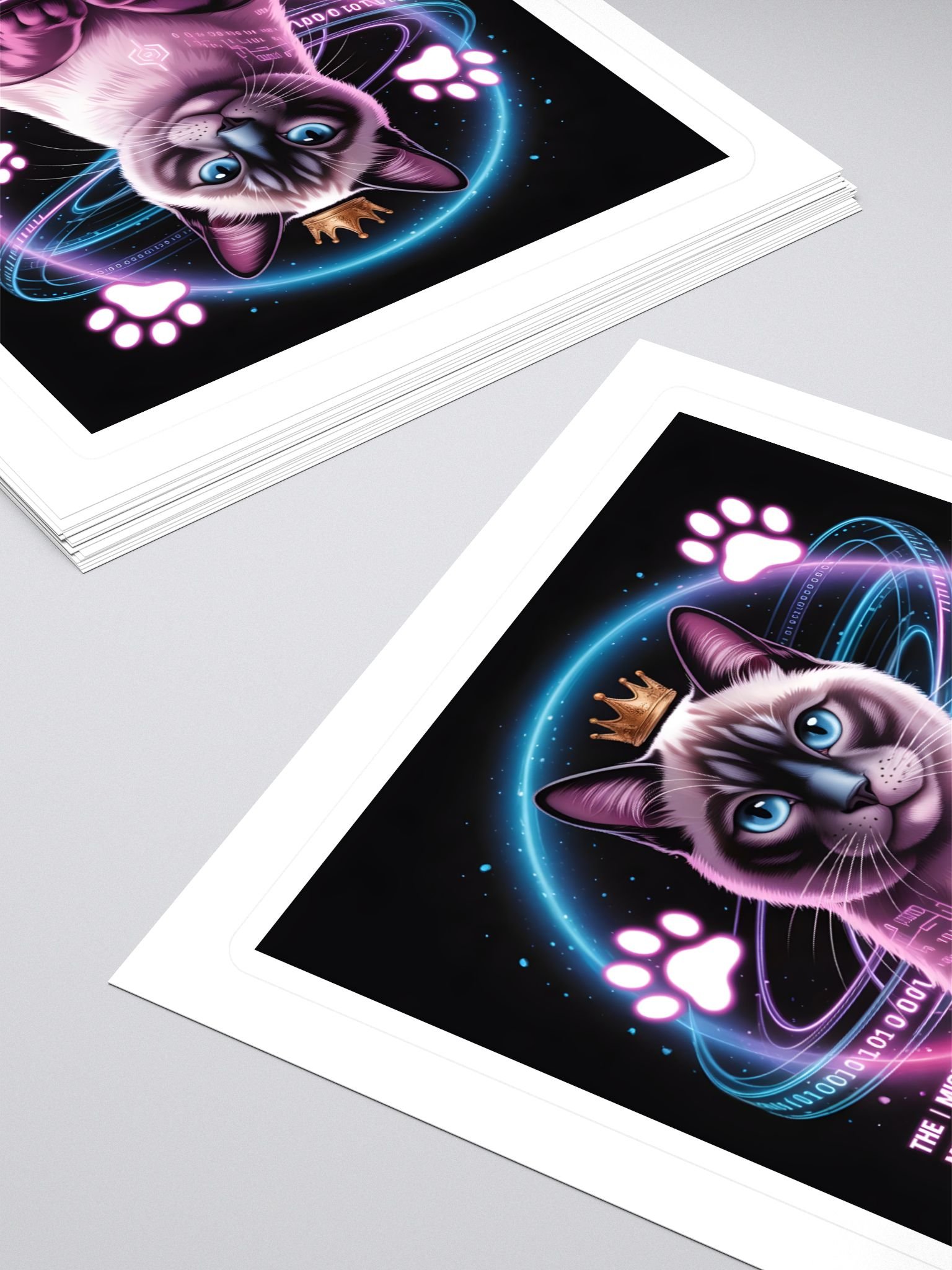 Digital Agency Cat Kiss Cut Stickers product image (4)