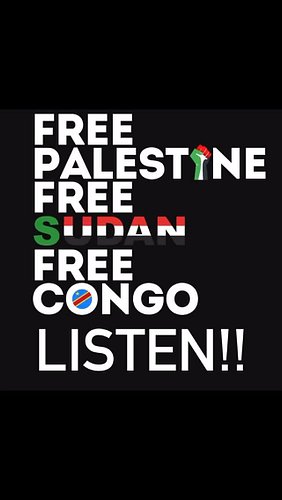 #freecongo🇨🇩✊🏿 #freepalestine🇵🇸🕊️