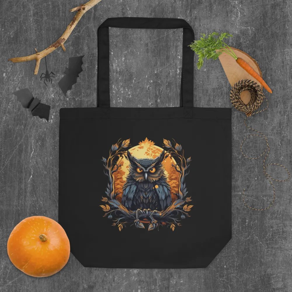 Majestic Owl Sunset Eco Tote product image (5)
