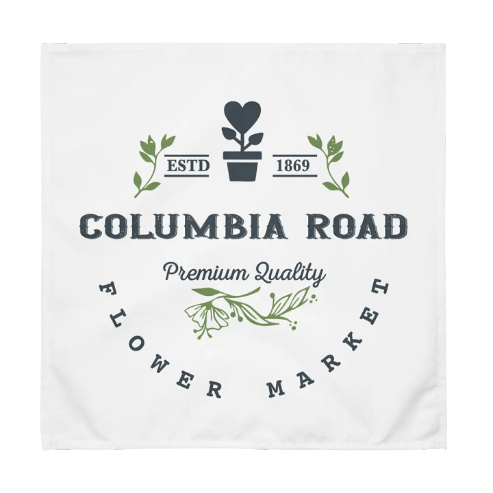 Columbia Road Market Botanical Cloth Napkin Set of Four (Logo) product image (2)