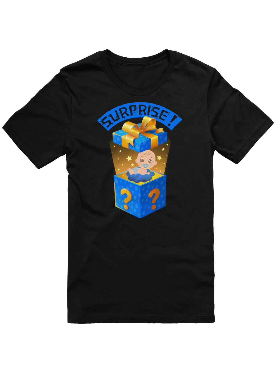 Surprise Baby Announcement T-Shirt | Baby Coming Soon Reveal Gift | Fun Expecting Parents Tee product image (2)