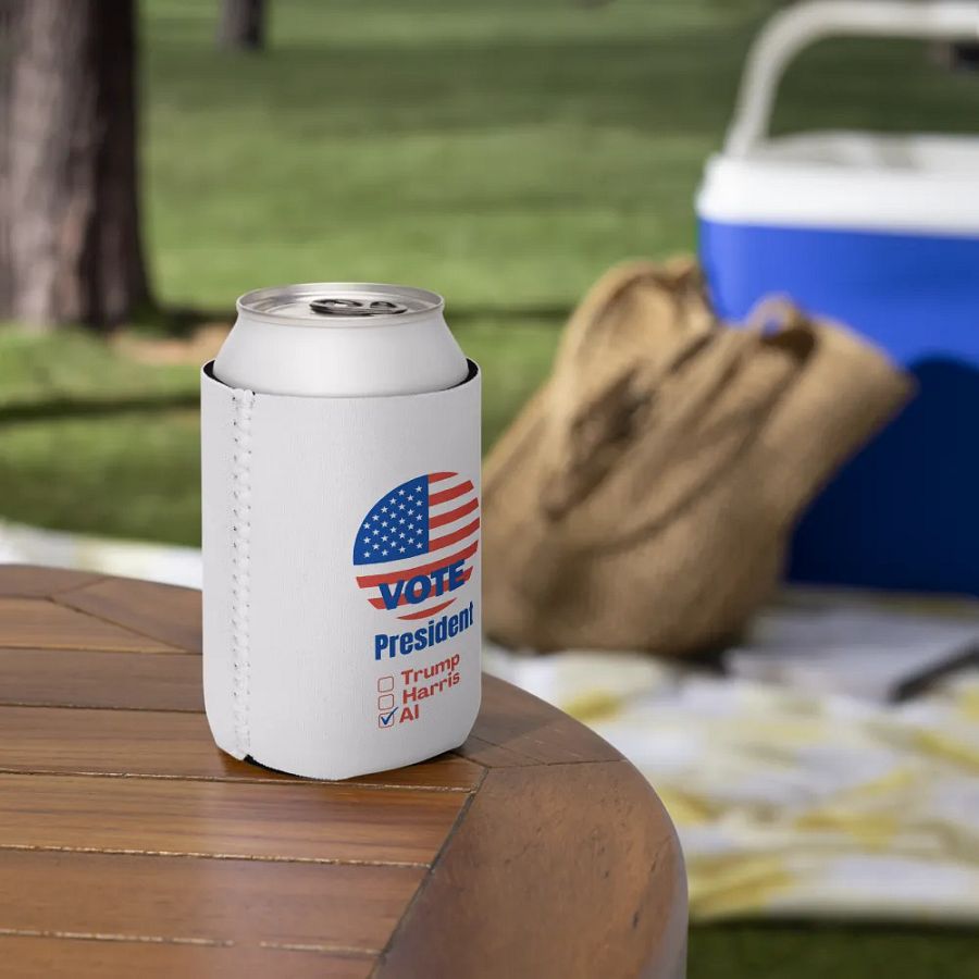 AI (Artificial Intelligence) for President Can Cooler product image (6)