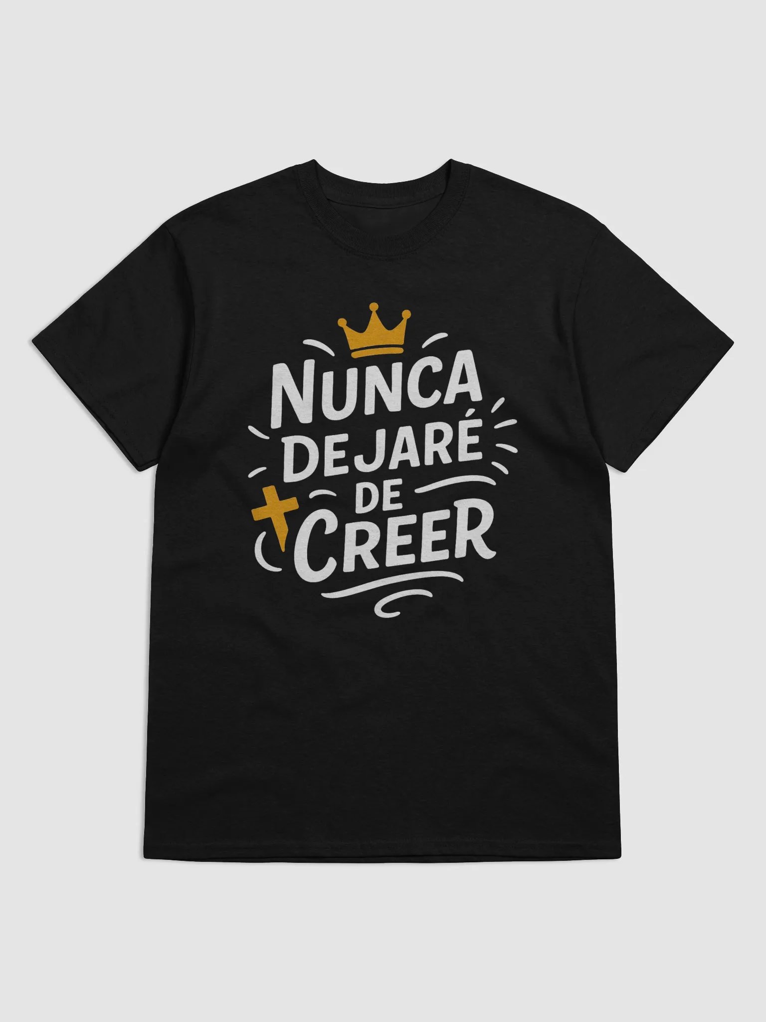 Camiseta Unisex Manga Corta | Nunca dejaré de Creer product image (7)