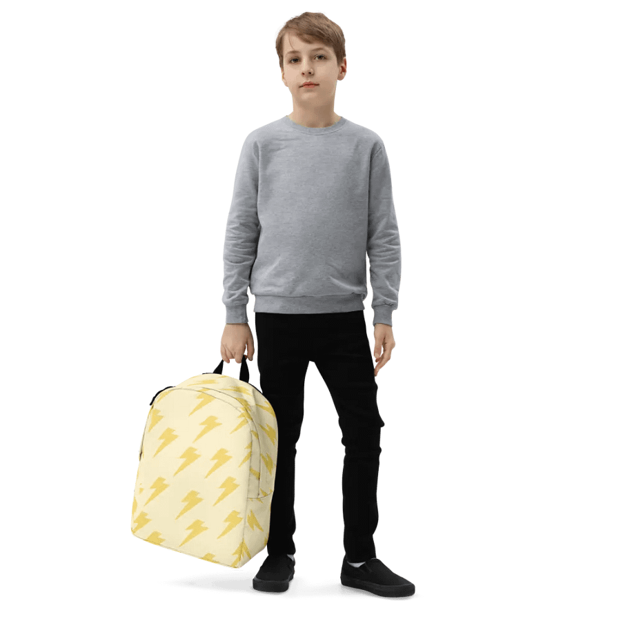 Thunder Clouds Minimalist Backpack product image (7)