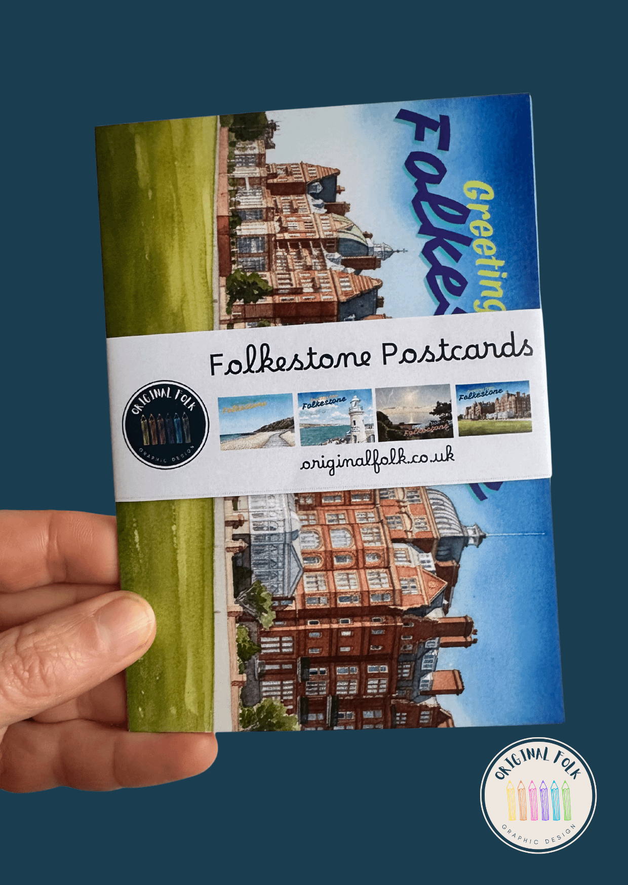 Folkestone Postcards - Bundle of 4 cards product image (1)