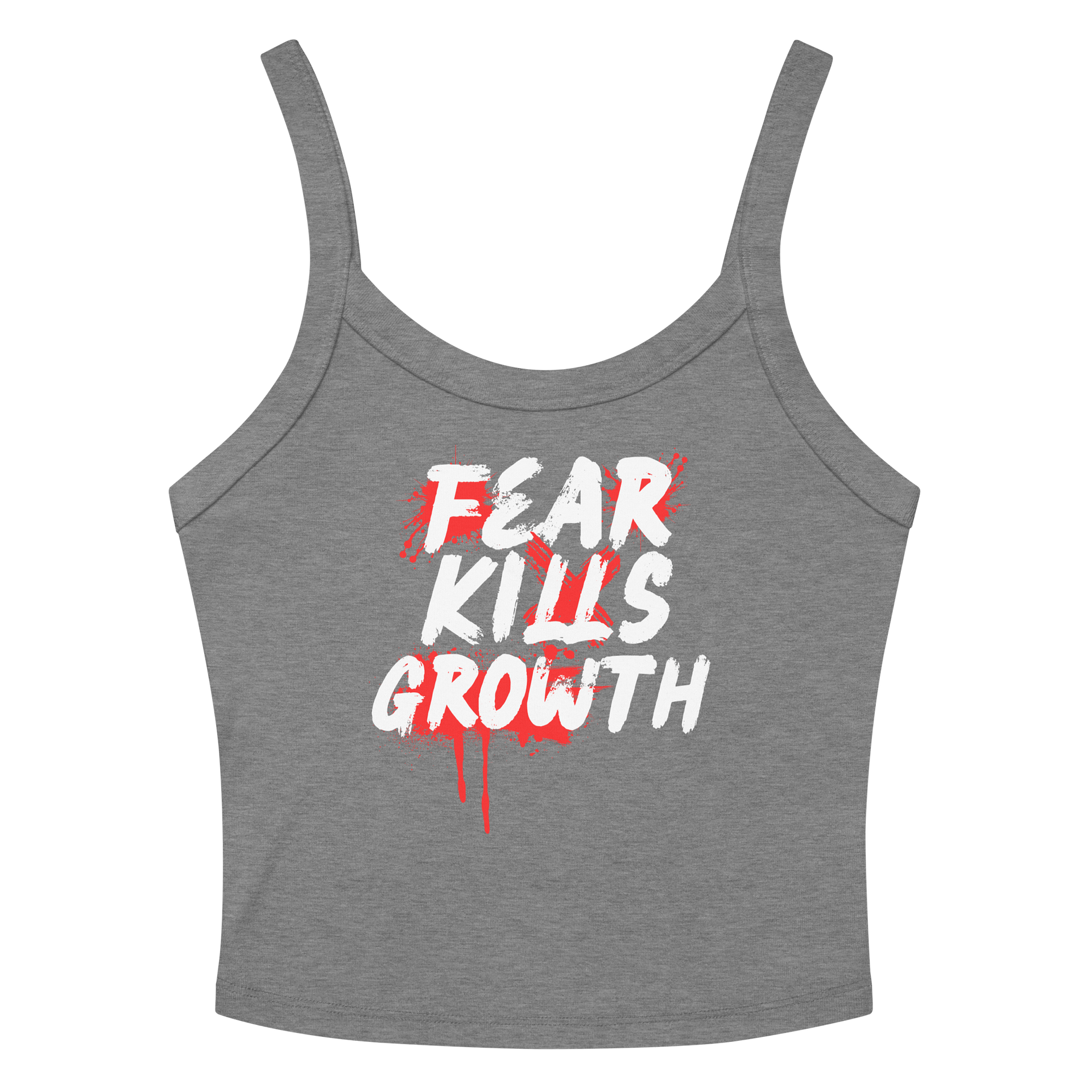 Fear Kills Growth Women’s Tank Top – Bella + Canvas Micro-Rib Fit product image (10)