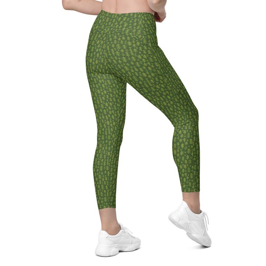 More Trees Please Leggings with Pockets - Green product image (4)