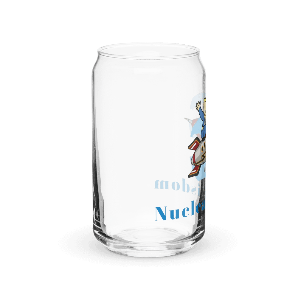 Nuclear Wisdom Can Shaped Glass Cup product image (40)