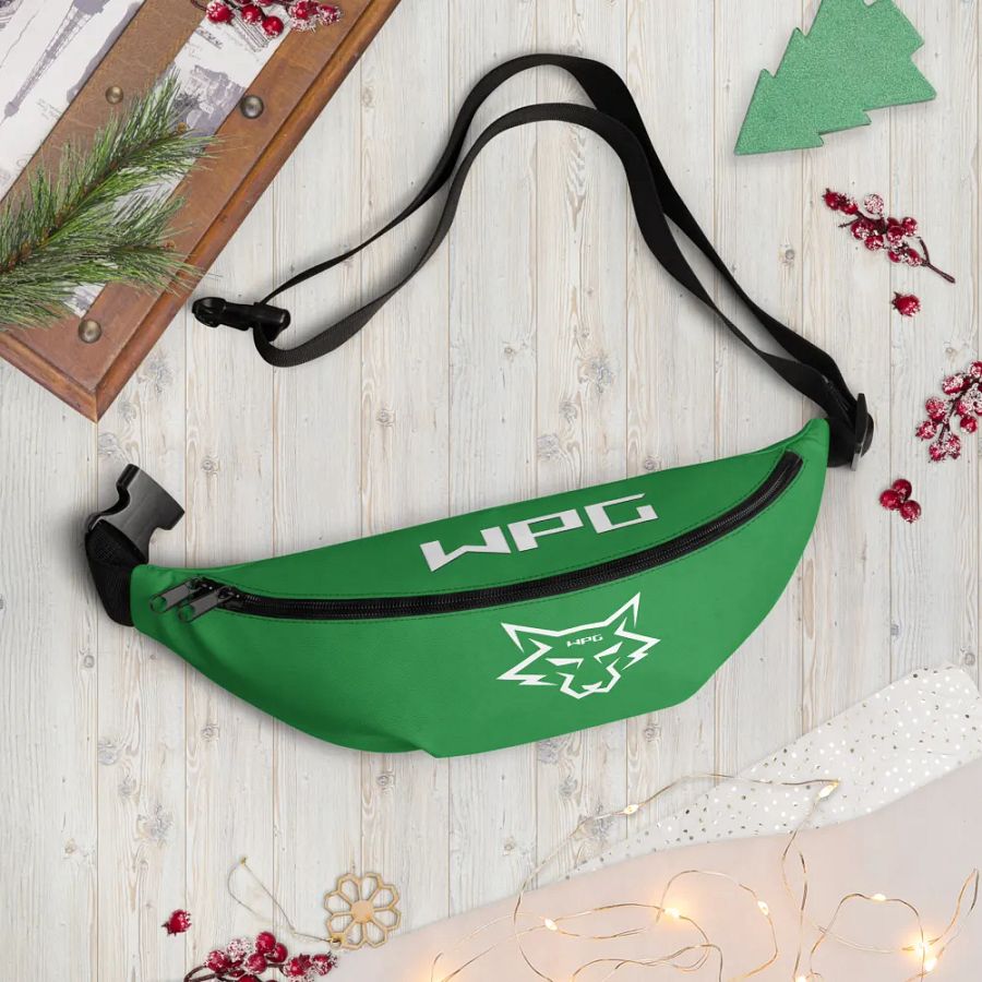WPG Logo Green & White Fanny Pack product image (12)