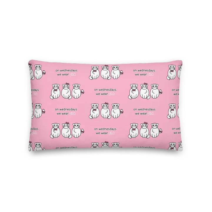 Pink Wednesdays Manul Ver. 2 Pink Ver. - Pillow product image (2)
