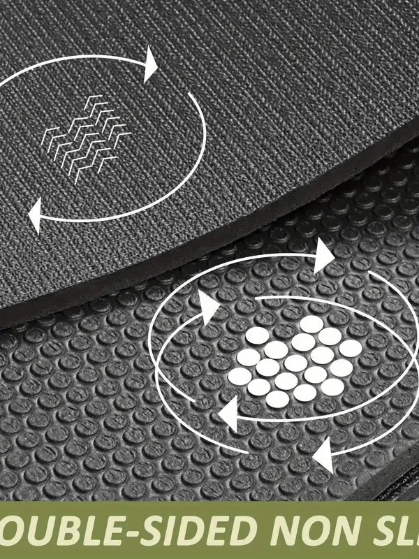 Spacious 6'X4' Exercise Mat Designed for Workouts, Suitable for Home Gym Flooring, Providing a Thick Surface for Fitness Activities. product image (5)
