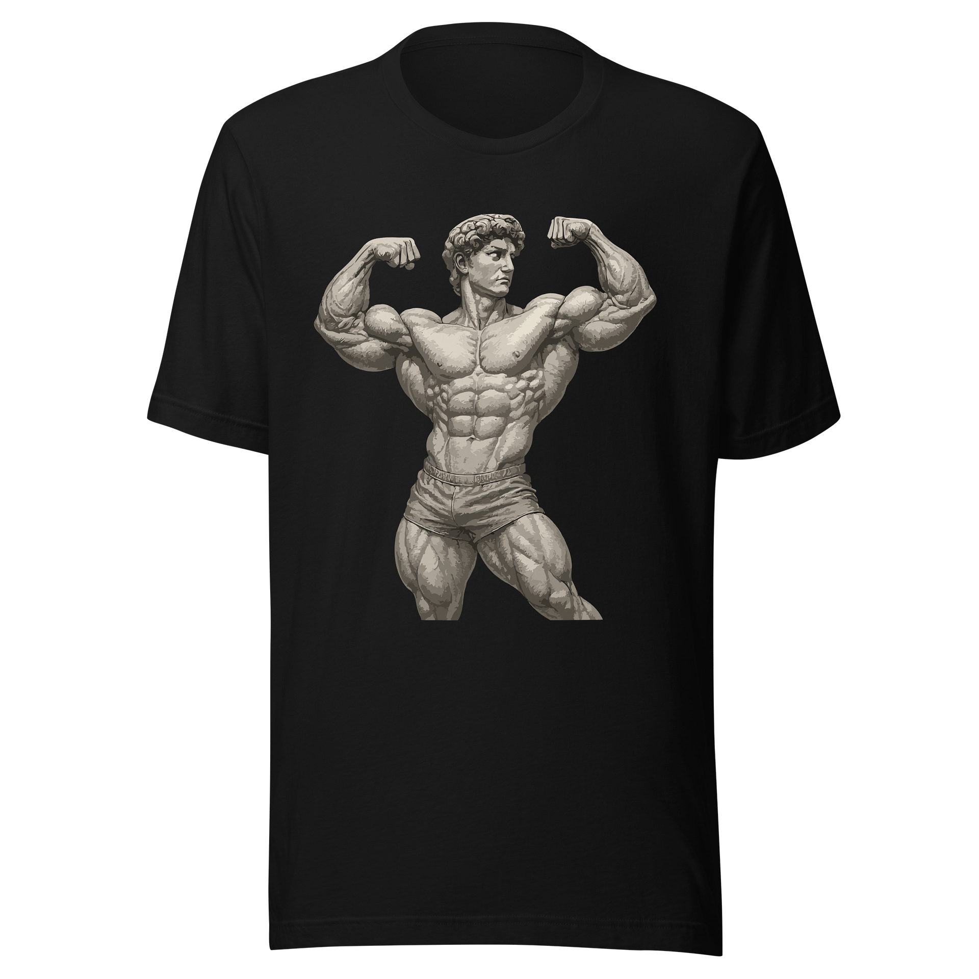 Muscle Flex Statue Graphic Tee product image (1)