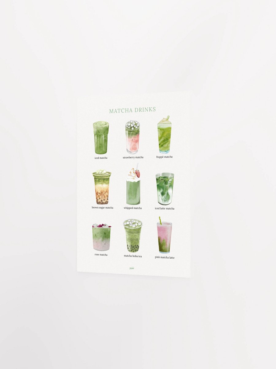 Matcha Drinks Watercolor product image (10)