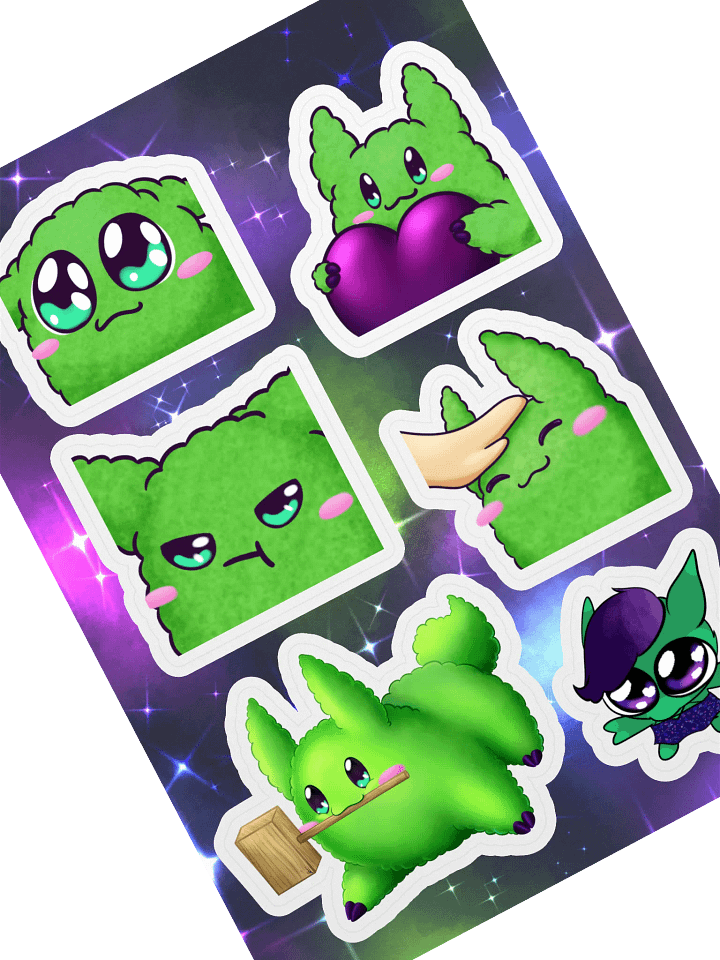 Hneus w/ Creature - Sticker Sheet product image (1)
