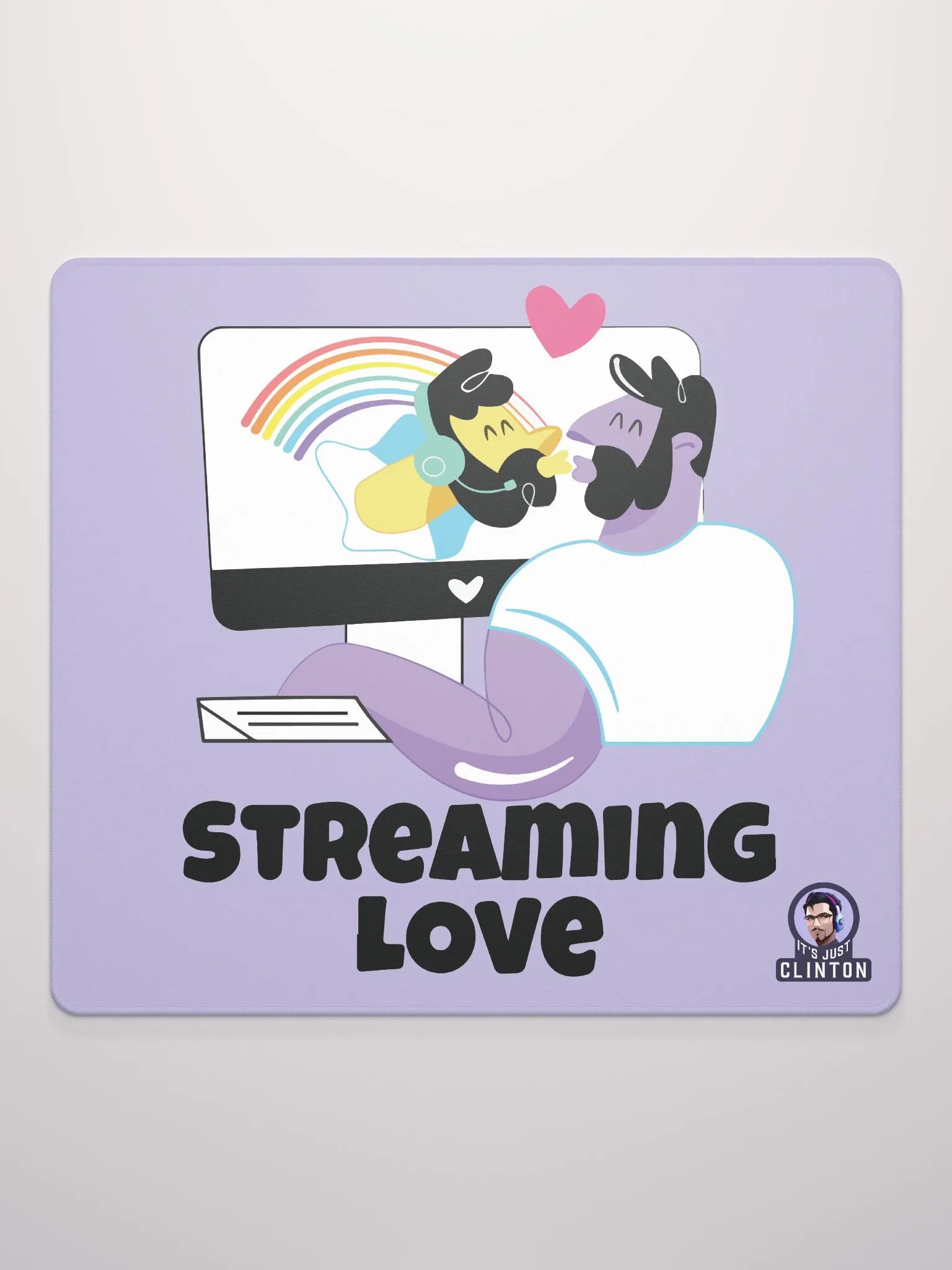 Streaming Love Mouse Pad product image (2)
