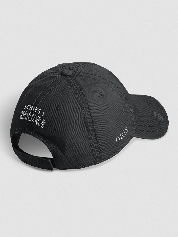 Aris Embroidered Courage Distressed Dad Hat product image (2)