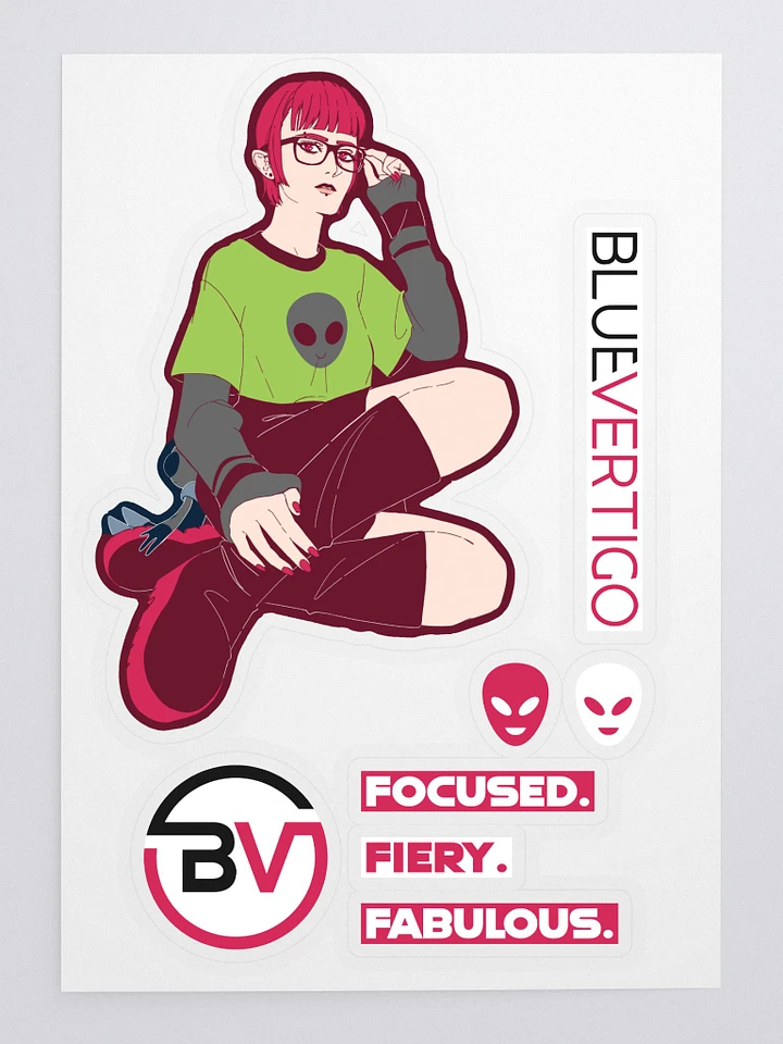 └𝗕𝗩𝗫𝗜┐ ► Frida (Sticker Sheet) product image (1)