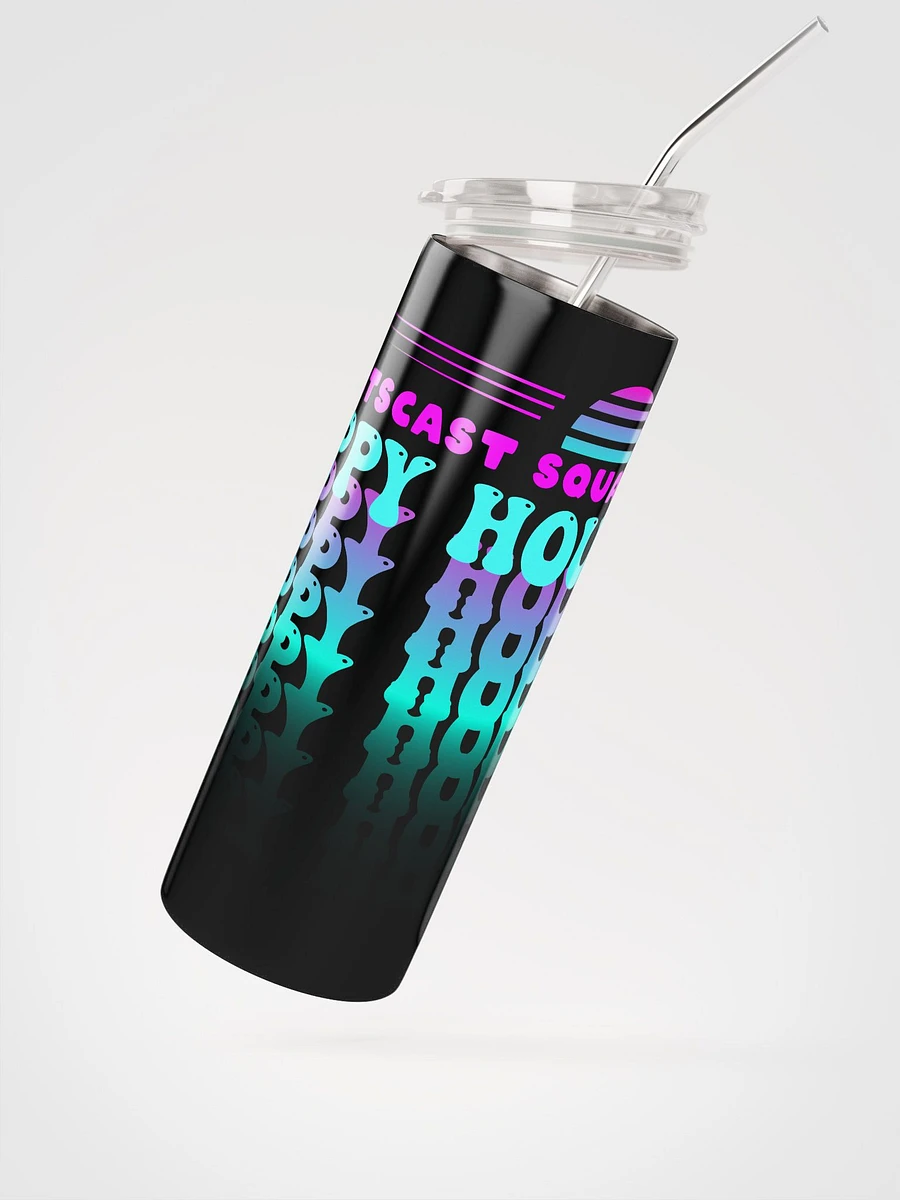 HAPPY HOUR VIBES STAINLESS STEEL TUMBLER product image (2)