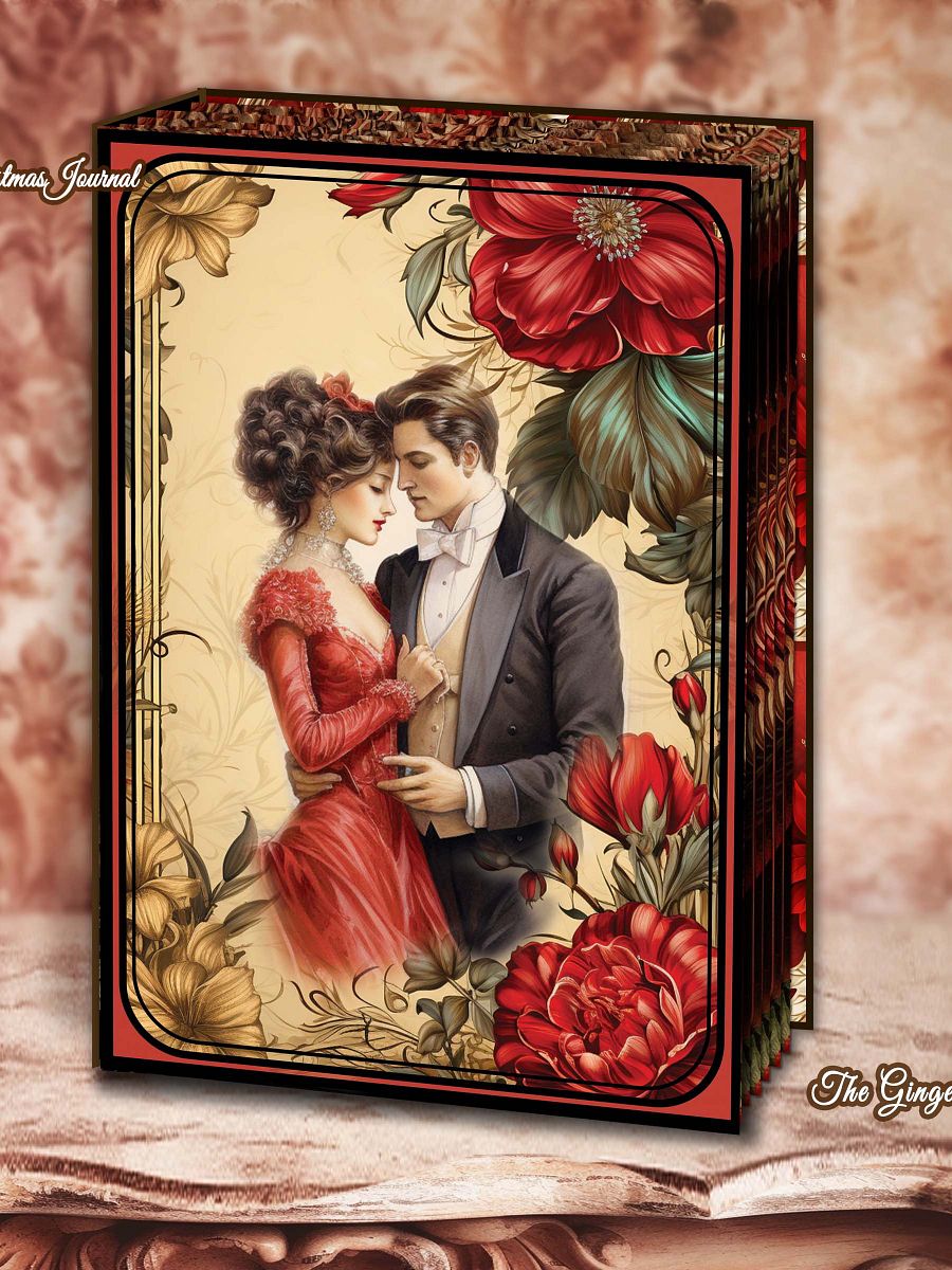Romantic Christmas Journal kit Digital download only product image (1)