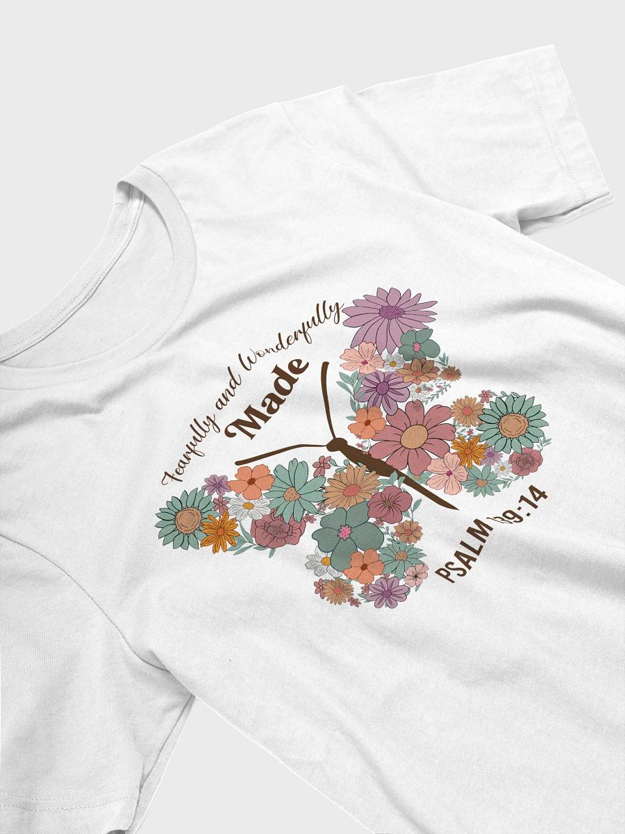 Fearfully & Wonderfully Made - Psalm 139:14 Unisex Supersoft T-Shirt product image (3)