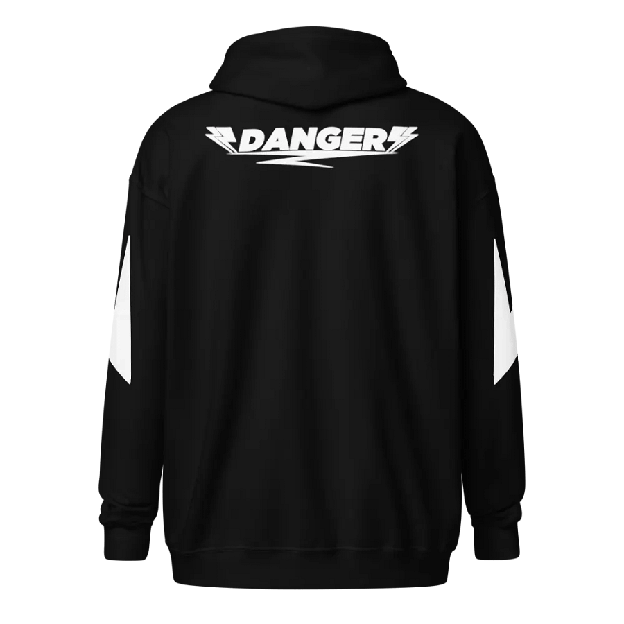 The Real Deal Zip-Up Hoodie [White Symbol Var.] product image (6)