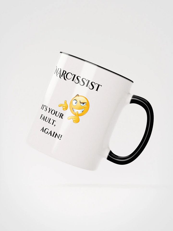 Mischievous Emoji Finger Gun Ceramic Mug product image (21)